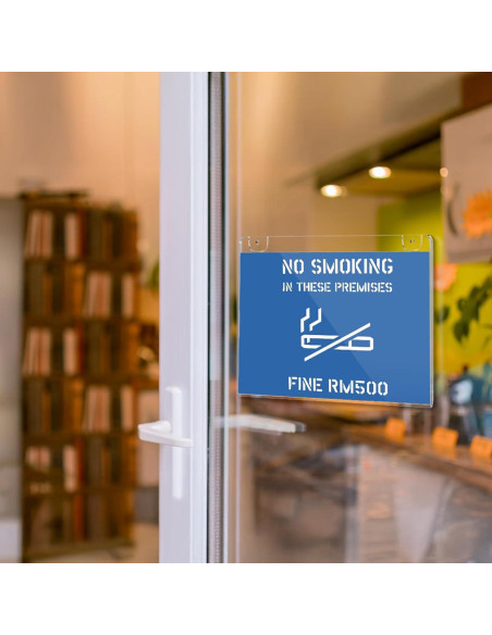 Soporte de Señal Acrílico EHWINE 8 Pack 28x21.6 cm Horizontal