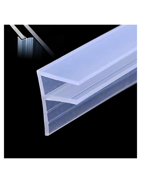 Tira de Sello para Puerta de Ducha Soezy 3m Silicona 6mm