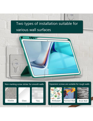 Estantes Acrílicos Flotantes DingCo 20x15 cm Paquete de 4