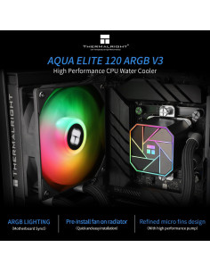Refrigeración Líquida AIO Thermalright Aqua Elite 120mm ARGB 2