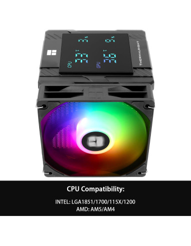 Enfriador de CPU Thermalright Peerless Assassin 120 ARGB Negro