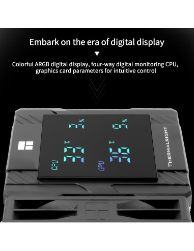 Enfriador de CPU Thermalright Peerless Assassin 120 ARGB Negro