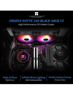 Enfriador de Agua para CPU Thermalright Frozen Notte 240 ARGB 2