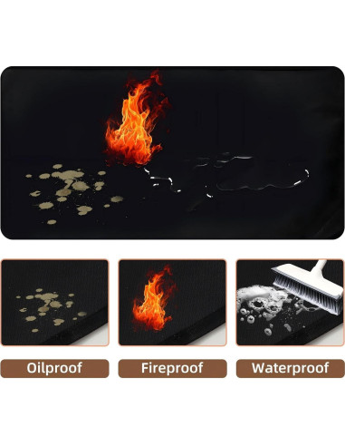 Alfombrilla a Prueba de Fuego Tansheep 121.92x76.2 cm Doble Cara