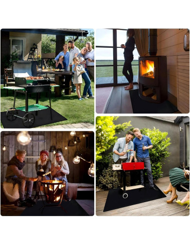 Alfombrilla a Prueba de Fuego Tansheep 121.92x76.2 cm Doble Cara