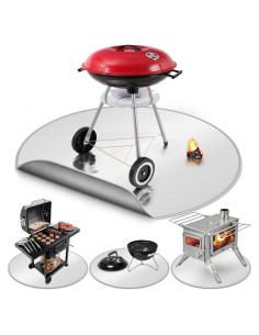 Alfombrilla Redonda 81 cm Altatac para Parrilla y Fogatas