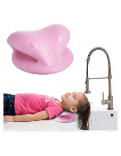 Estación de Lavado de Cabello para Niños Ergonomica Verde 18.5x17.5cm