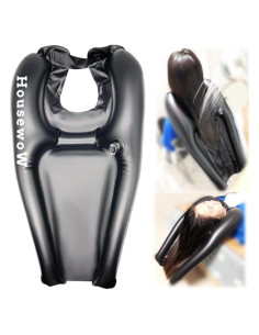 Tazón de Champú Inflable HousewoW para Lavado de Cabello
