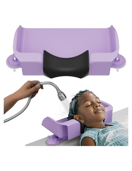 Estación de Lavado de Cabello Lifewit Morado 45x26x13 cm