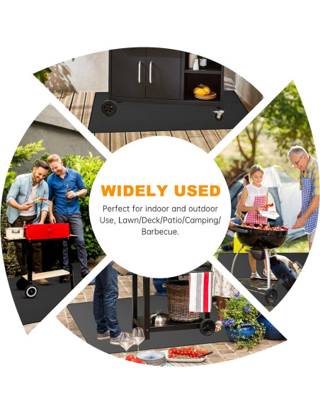 Alfombrilla para Parrilla Tamfile 157 x 102 cm Resistente al Calor