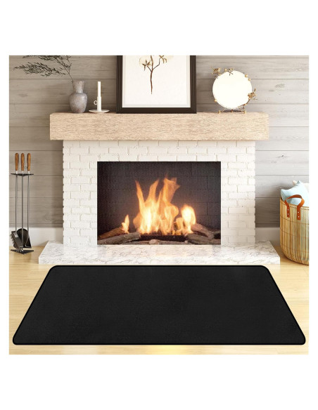 Alfombra Ignífuga Protalwell 137x76 cm para Chimenea