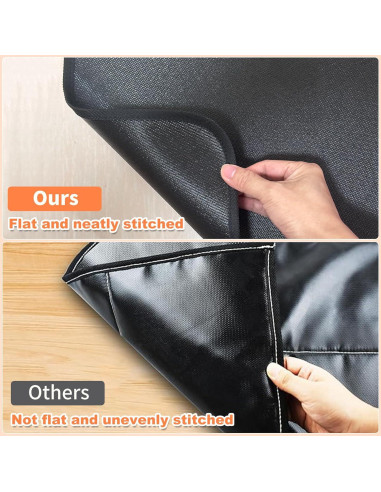 Alfombra Ignífuga Protalwell 137x76 cm para Chimenea