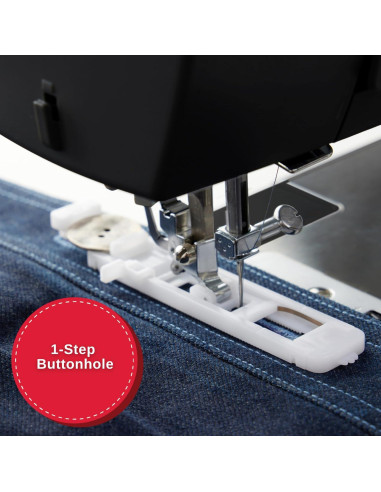 Máquina de Coser SINGER Heavy Duty 4432 Negra con Accesorios