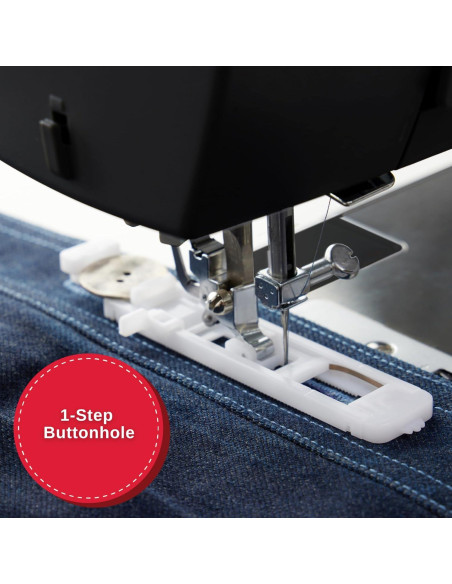 Máquina de Coser SINGER Heavy Duty 4432 Negra con Accesorios