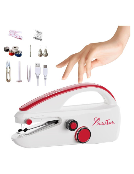 Máquina de Coser Portátil Mini ST-888 - Ligera y USB-C Máquina de Coser Portátil Mini ST-888 - Ligera y USB-C