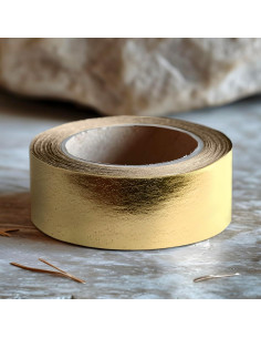 Cinta Washi Dorada 1.5cm x 10m - 2 Rollos para Manualidades 2