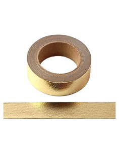 Cinta Washi Dorada Syntego 15mm x 10m para Manualidades