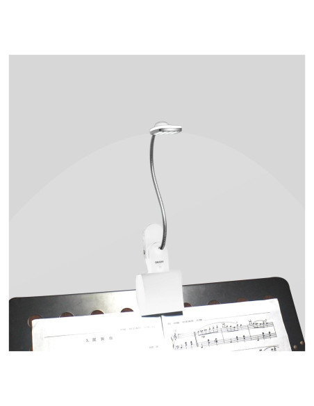 Luz de Atril Musical Immiper MM168-WT LED USB Batería