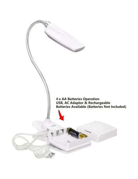 Luz de Atril Musical Immiper MM168-WT LED USB Batería