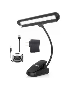 Luz de Atril Musical Vshinic DL-09, 9 LED Ajustable