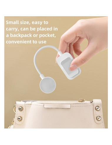 Paquete de 4 luces de lectura Darlur con clip y brillo ajustable