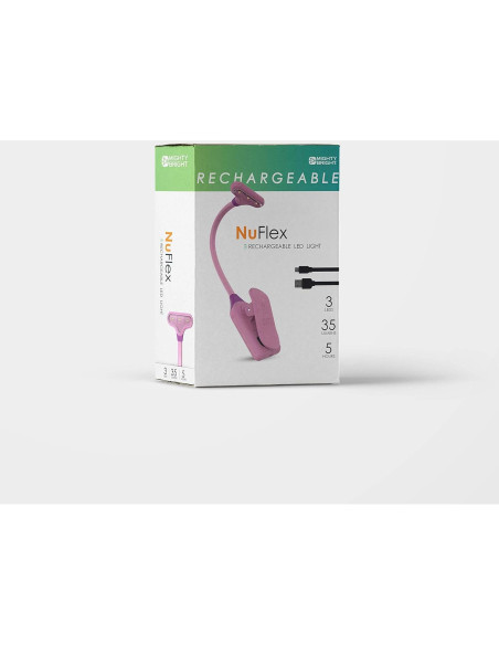 Luz de Libro Recargable Mighty Bright NuFlex 35 Lúmenes Cálidos