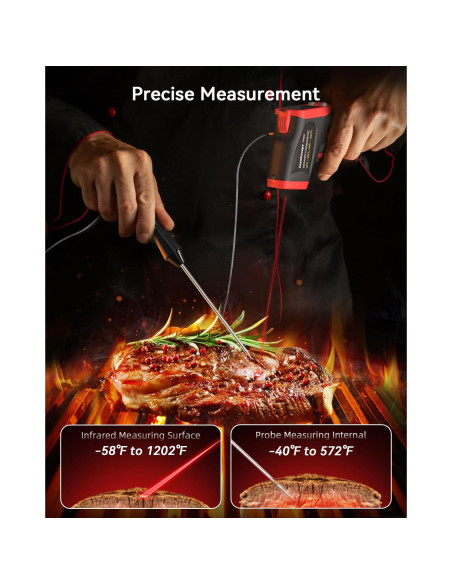 Termómetro Infrarrojo Digital Cosmicscope CM650 con Sonda