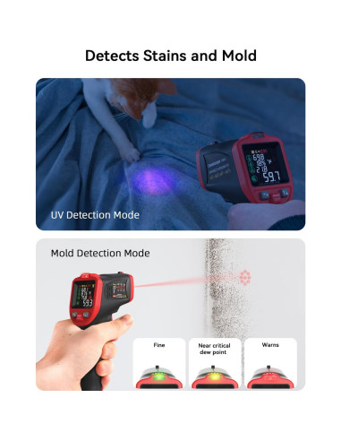 Termómetro Infrarrojo Digital Cosmicscope CM650 con Sonda