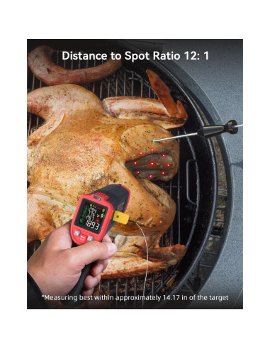 Termómetro Infrarrojo Digital Cosmicscope CM650 con Sonda