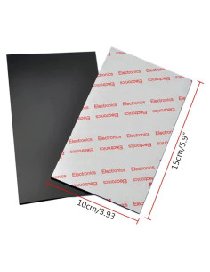 2 Almohadillas Antideslizantes Goma Silicona 10x15cm BAMI-LEE