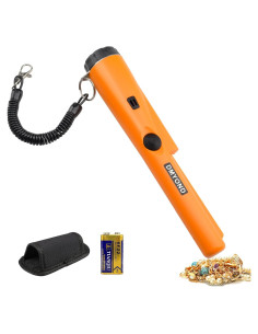 Detector de Metales Dmyond Pinpointer Naranja a Prueba de Agua
