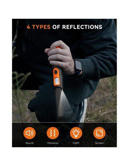 Detector de Metales SUNPOW OT-MD08 Impermeable 360 LCD