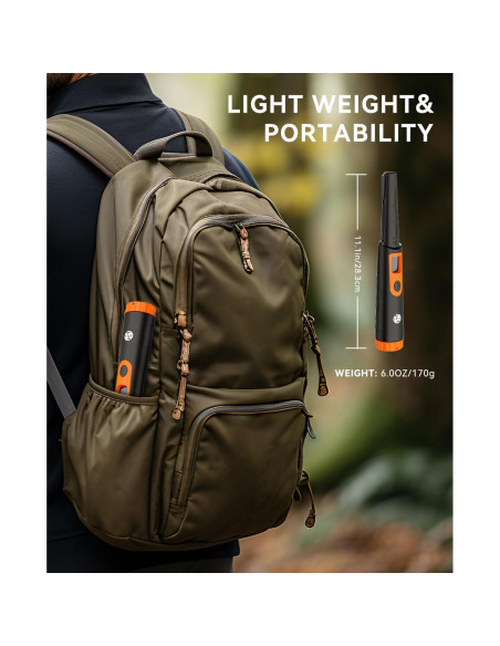 Detector de Metales SUNPOW OT-MD08 Impermeable 360 LCD