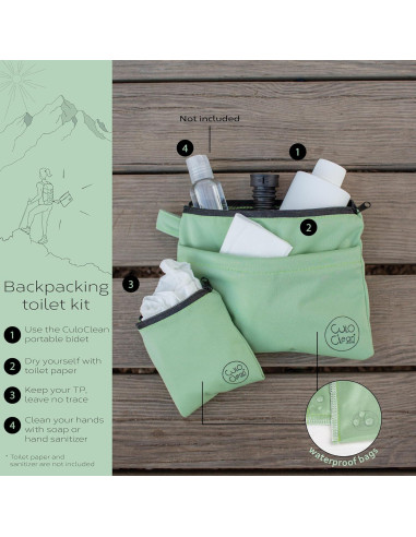 Kit de Higiene Personal CuloClean con Bidet Portátil 330ml