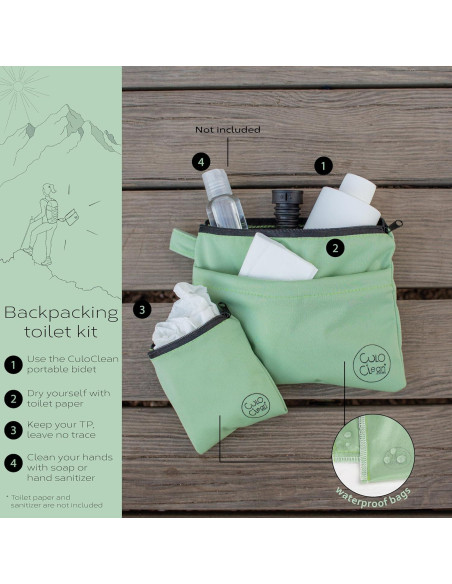 Kit de Higiene Personal CuloClean con Bidet Portátil 330ml