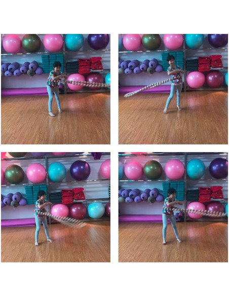 Aro de Hula de Madera con Peso RR REDONDO 81.3 cm