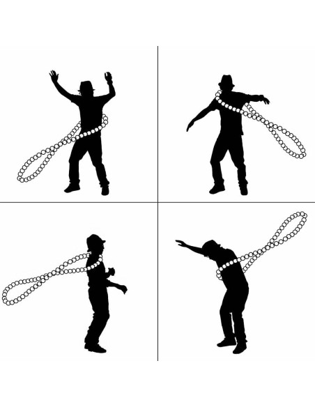 Aro de Hula de Madera con Peso RR REDONDO 81.3 cm