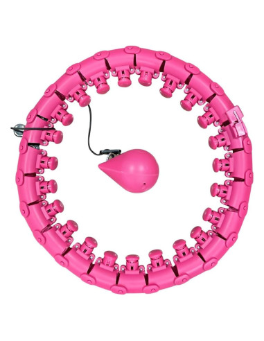 Aro Hula Desmontable Genérico 24 Nudos Ajustable Fitness