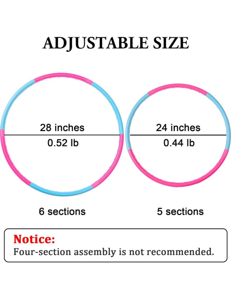 Aro de Ejercicio Liberry Kids Ajustable 61-71 cm para Niños