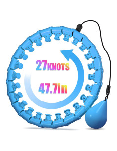 Aro de Hula Ponderado Argvsde A02 Ajustable 27 Nudos