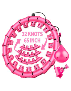 Aro de Ejercicio con Peso SHANGUANG Infinity 157 cm Rosa