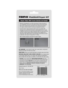 Kit de Reparación de Parabrisas Rain-X 600001 - Resina Duradera 2