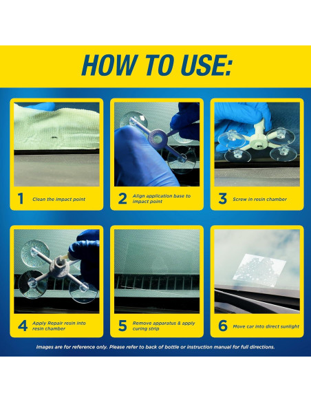 Kit de Reparación de Parabrisas Rain-X 600001 - Resina Duradera