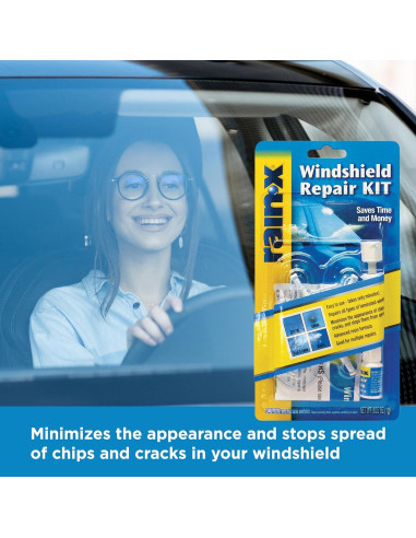 Kit de Reparación de Parabrisas Rain-X 600001 - Resina Duradera