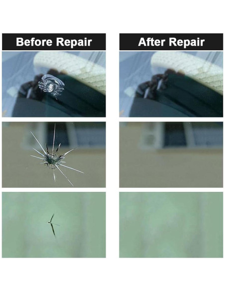 Kit de Reparación de Parabrisas Randalfy SD008 con Resina