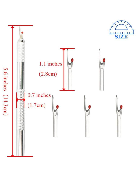 Cortador de Costuras HAHIYO con 5 Cuchillas Intercambiables 14.3 cm