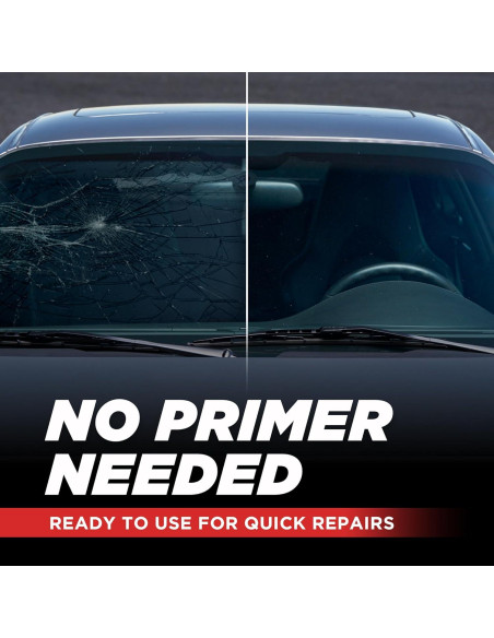 Adhesivo de Parabrisas Poliuretano FORTIVO 310ml Negro Rápido