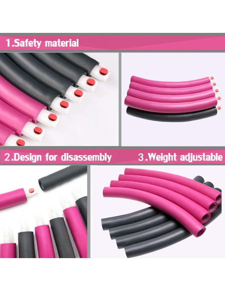 Aro de Ejercicio Ajustable Auoxer TQE-089 96.5 cm 0.86 kg