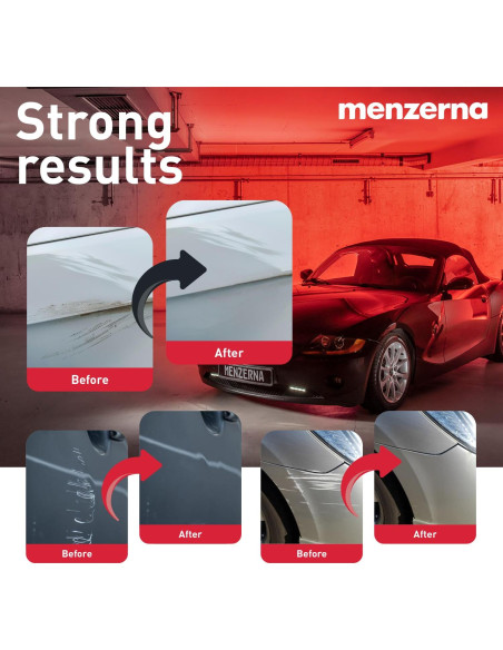 Kit de Eliminación de Arañazos Menzerna HCC 400 con Almohadilla 8,89 cm