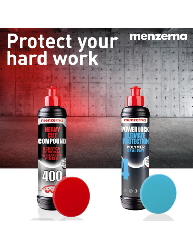 Kit de Eliminación de Arañazos Menzerna HCC 400 con Almohadilla 8,89 cm